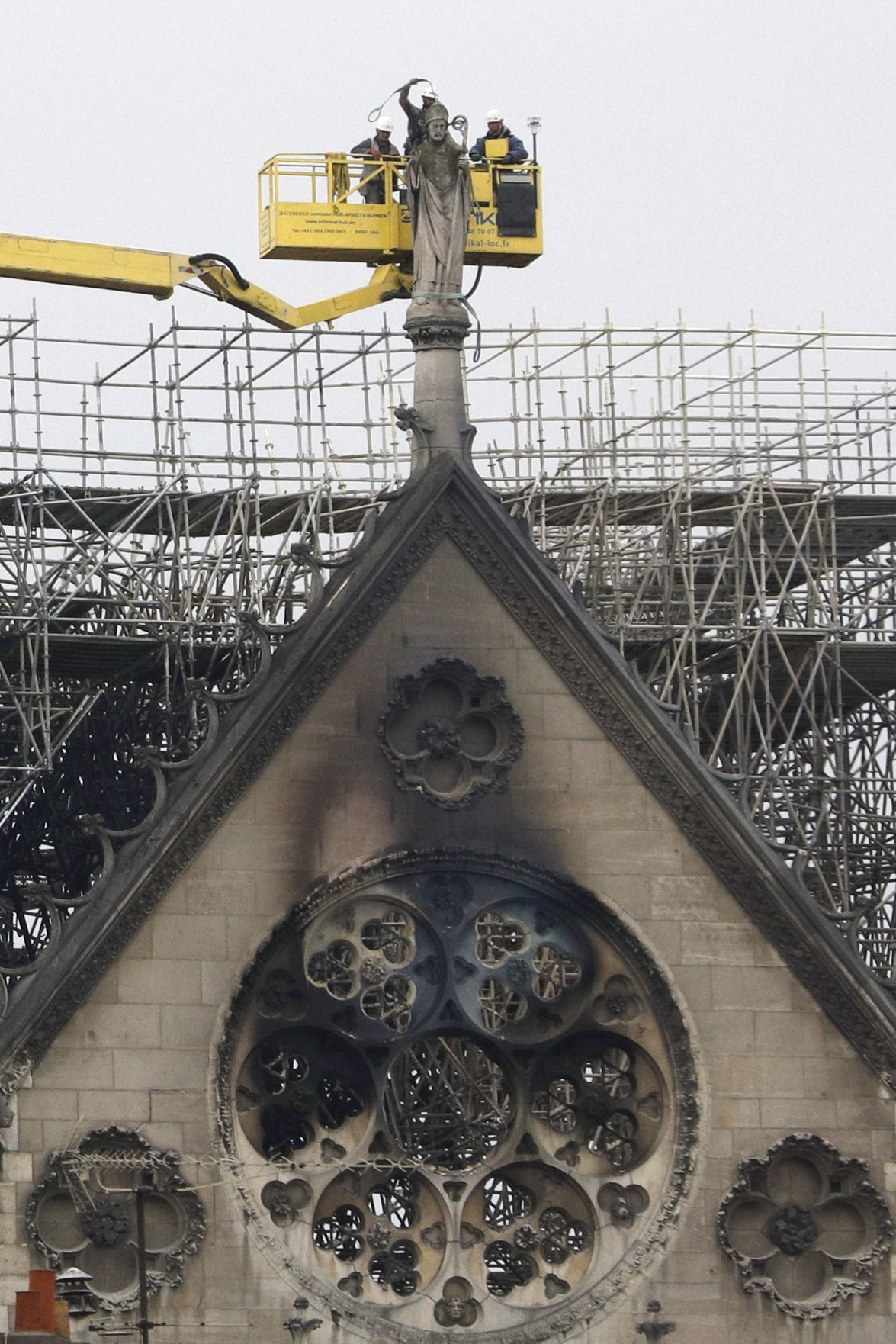 France Notre Dame Fire
